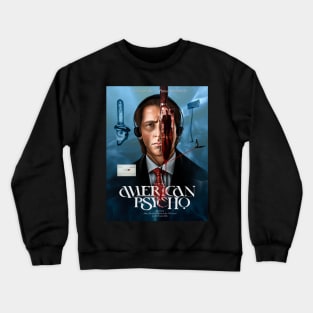 American-psycho-drawing Crewneck Sweatshirt